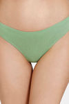 Zivame Low Rise Zero Coverage Thong - Jade Green — thumbnail 4